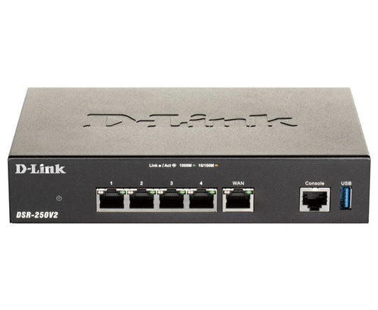 D-Link DSR-250V2 Unified Service Router - Network - Router