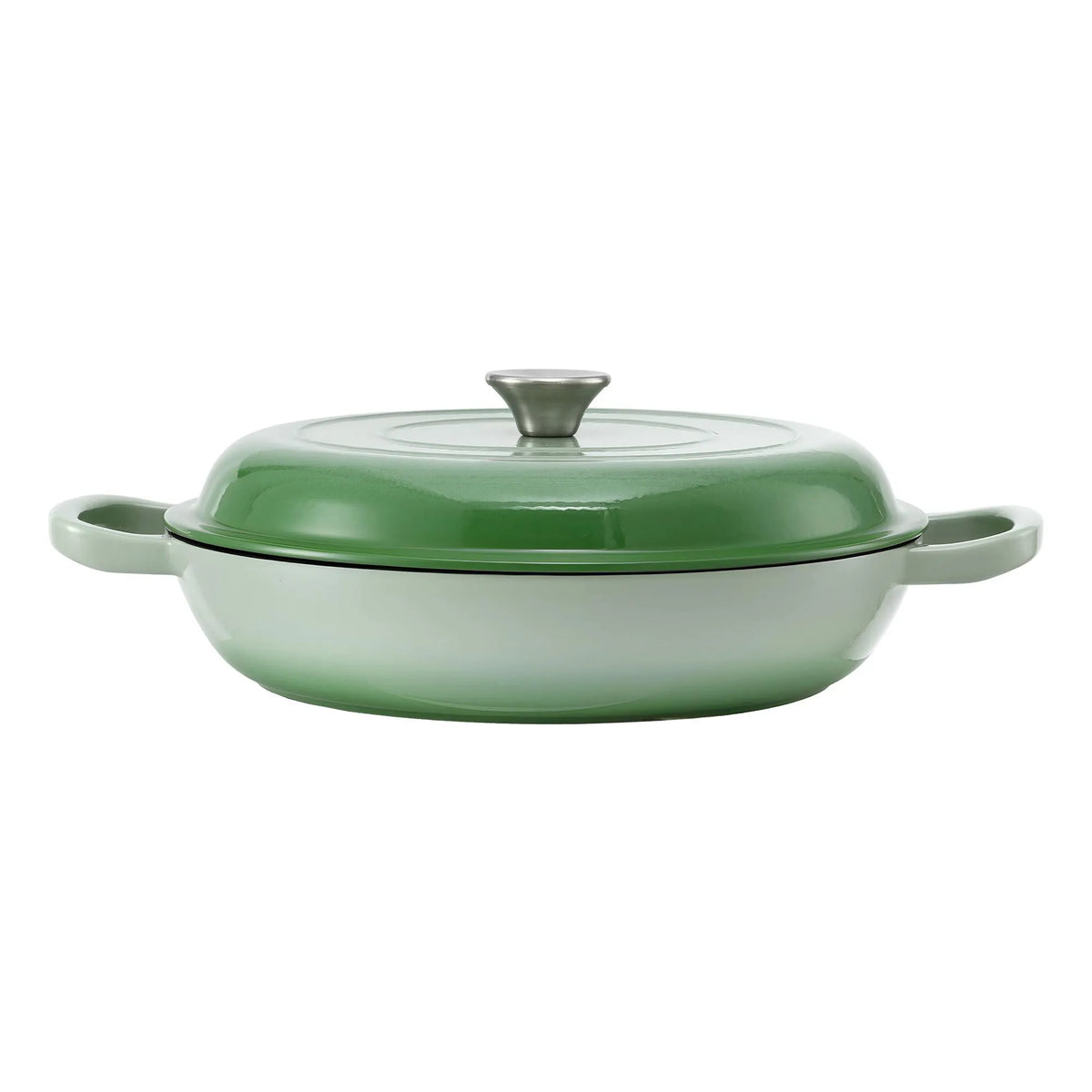 5-Star Chef 3.3L Enameled Cast Iron Dutch Oven Pot with Lid for Sourdough Bread Baking - Image 3