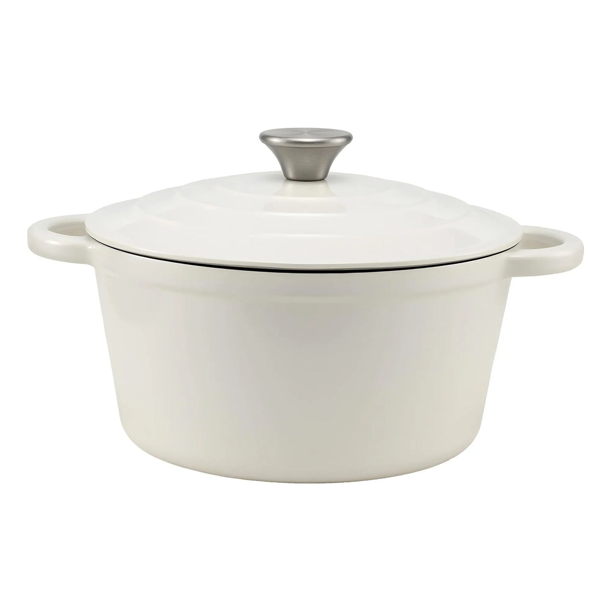 5-Star Chef 3.8L Enameled Cast Iron Dutch Oven Pot with Lid for Sourdough Bread Baking - Image 3
