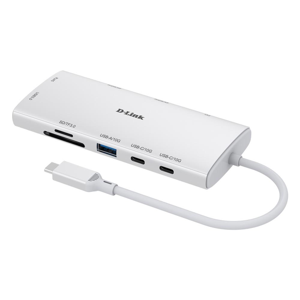 D-Link 10-in-1 USB-C Hub with Dual 4K - Network - Switches - Image 2