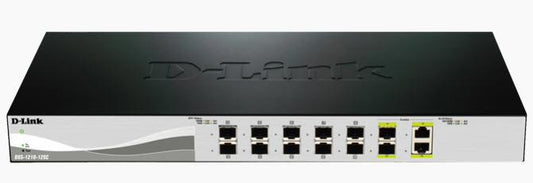 D-Link 12-Port 10GB Smart Fibre Switch - Network - Switches