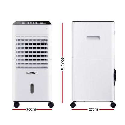 Devanti Evaporative Air Cooler Conditioner 6L - Image 2