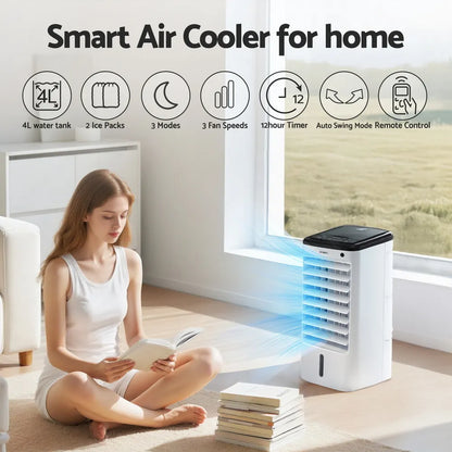 Devanti Evaporative Air Cooler Conditioner w/ Remote 4L - Image 5