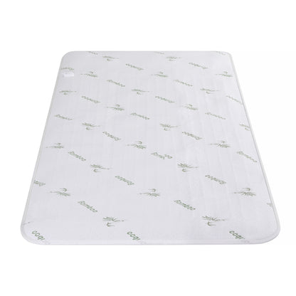 Giselle Electric Blanket Bamboo Fabric King Single Fitted Heated Pad Underlay Washable Winter - Image 4