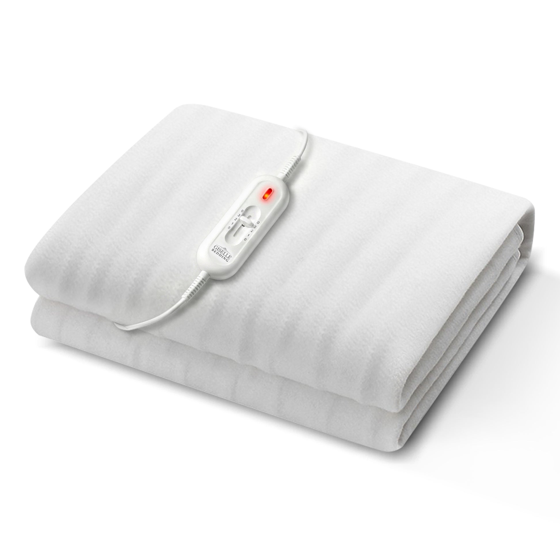 Giselle Electric Blanket King Single Heated Fully Fitted Washable Pad Winter Warm - Image 2