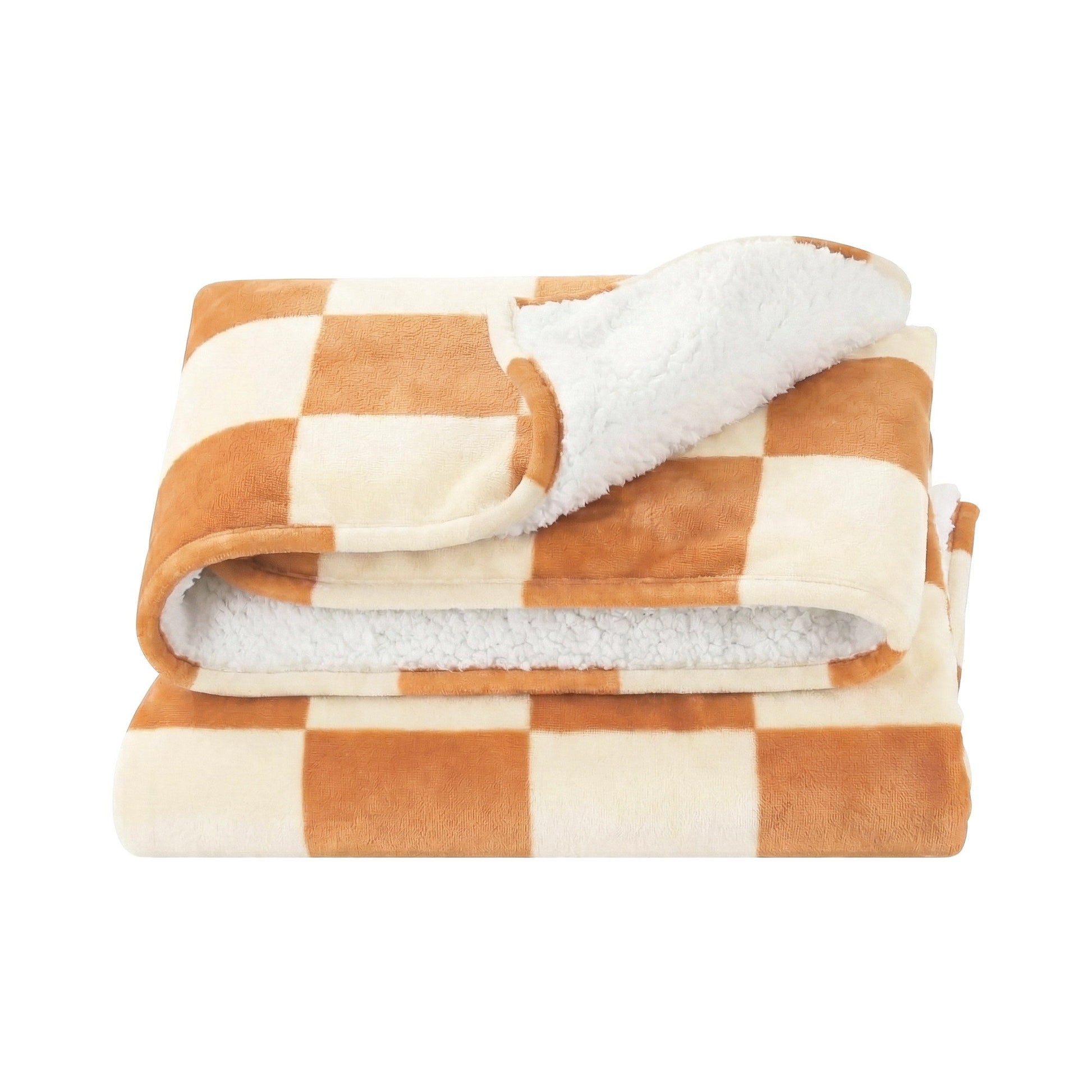 Giselle Electric Throw Rug Dual Side Fleece Flannel Heated Blanket Yellow - Image 4