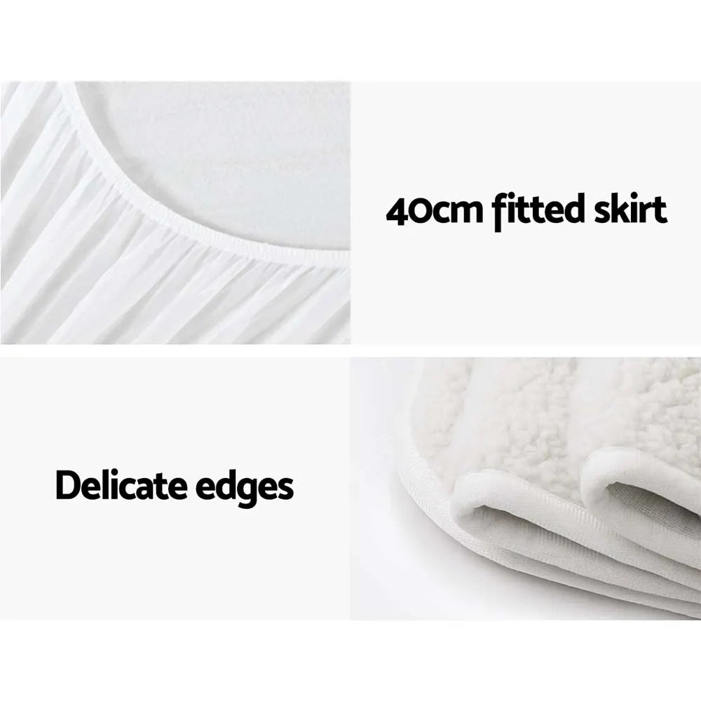 Giselle Bedding Double Size Electric Blanket Fleece - Image 7
