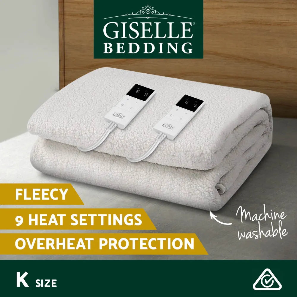 Giselle Electric Blanket Fleecy Underlay King - Image 6