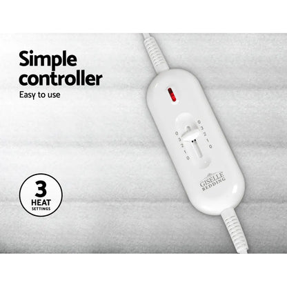 Giselle Bedding King Size Electric Blanket Polyester - Image 5