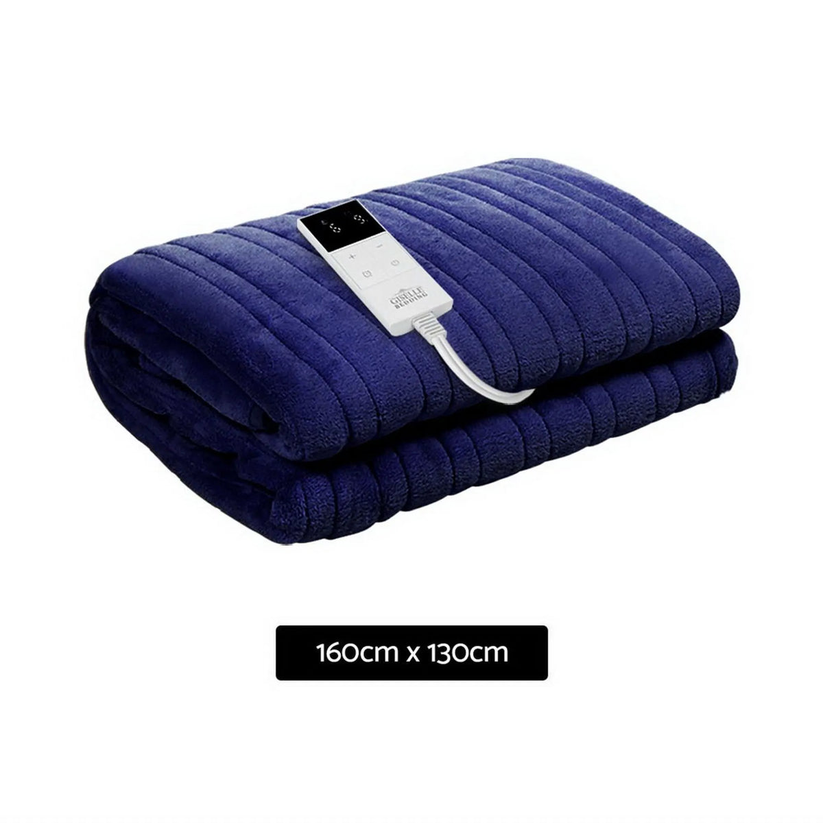 Giselle Bedding Electric Throw Blanket - Navy - Image 2