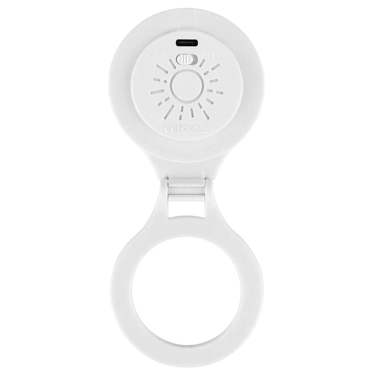 Devanti Magnetic Selfie Light Foldable LED Ring Fill Phone Light CRI95 White - Image 4