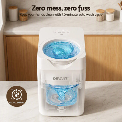 Devanti 4.5L Electric Composter Smart Compost Bin Kitchen Food Waste Recycler - Image 9