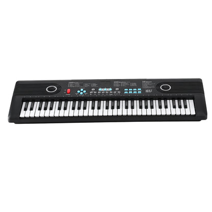 Alpha 61-Key Digital Piano Keyboard Electric Kids Gift Black - Image 3