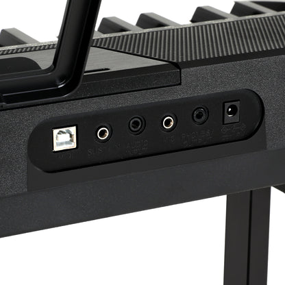 Alpha 61 Keys Electronic Piano Keyboard Digital Electric w/ Stand Touch Sensitive - Image 4