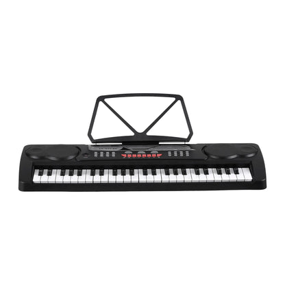 Alpha 49 Key Electronic Keyboard Portable Digital Piano Musical Instrument Black - Image 4