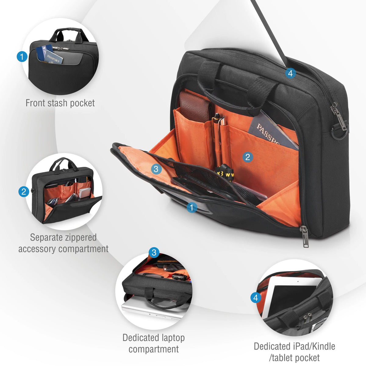 Everki Advance Laptop Bag 11.6" - Bags, Cases & Covers - Image 3