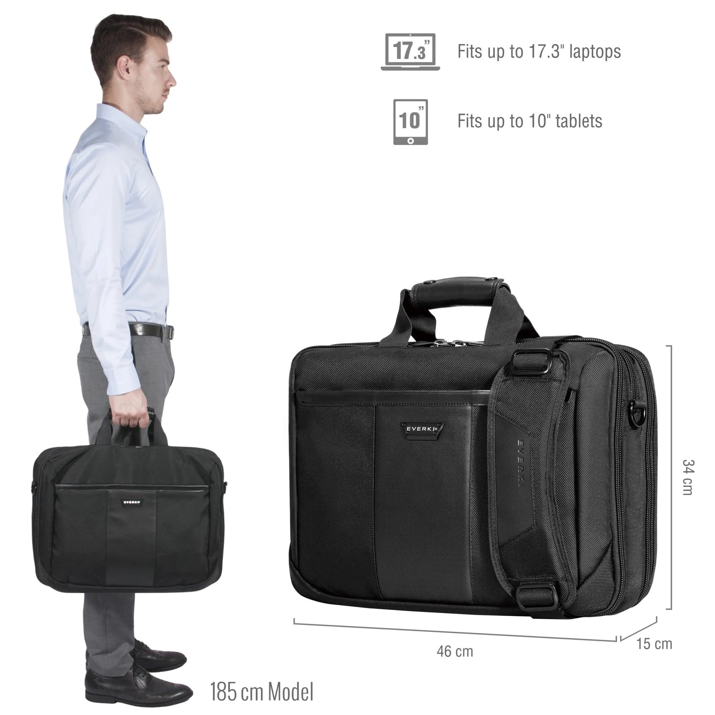 Everki Versa Travel Laptop Bag 17.3" - Commercial Bags, Cases & Covers - Image 2