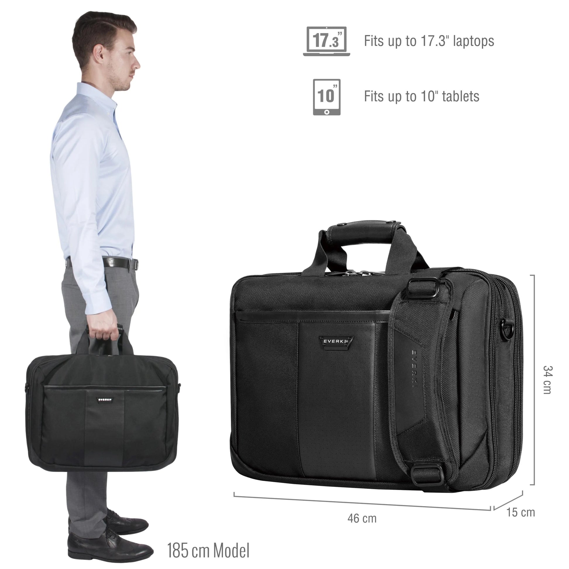 Everki Versa Travel Laptop Bag 17.3" - Commercial Bags, Cases & Covers - Image 2