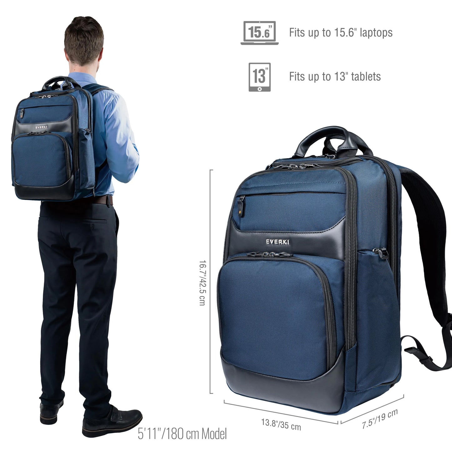 Everki Onyx Premium Travel - Navy - Commercial Bags, Cases & Covers - Image 2