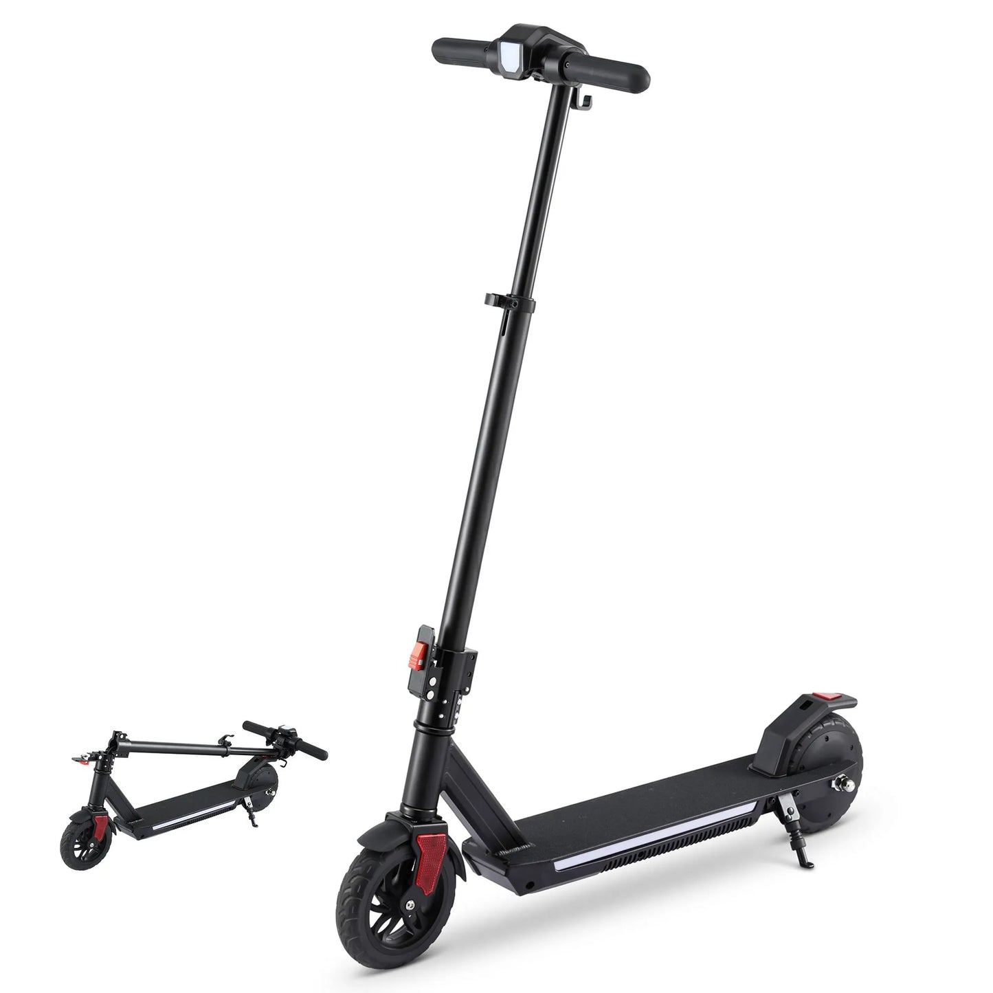 Electric Scooter 180W 18KM/H Foldable Height Adjustable Portable Riding Commuter Teens Adults