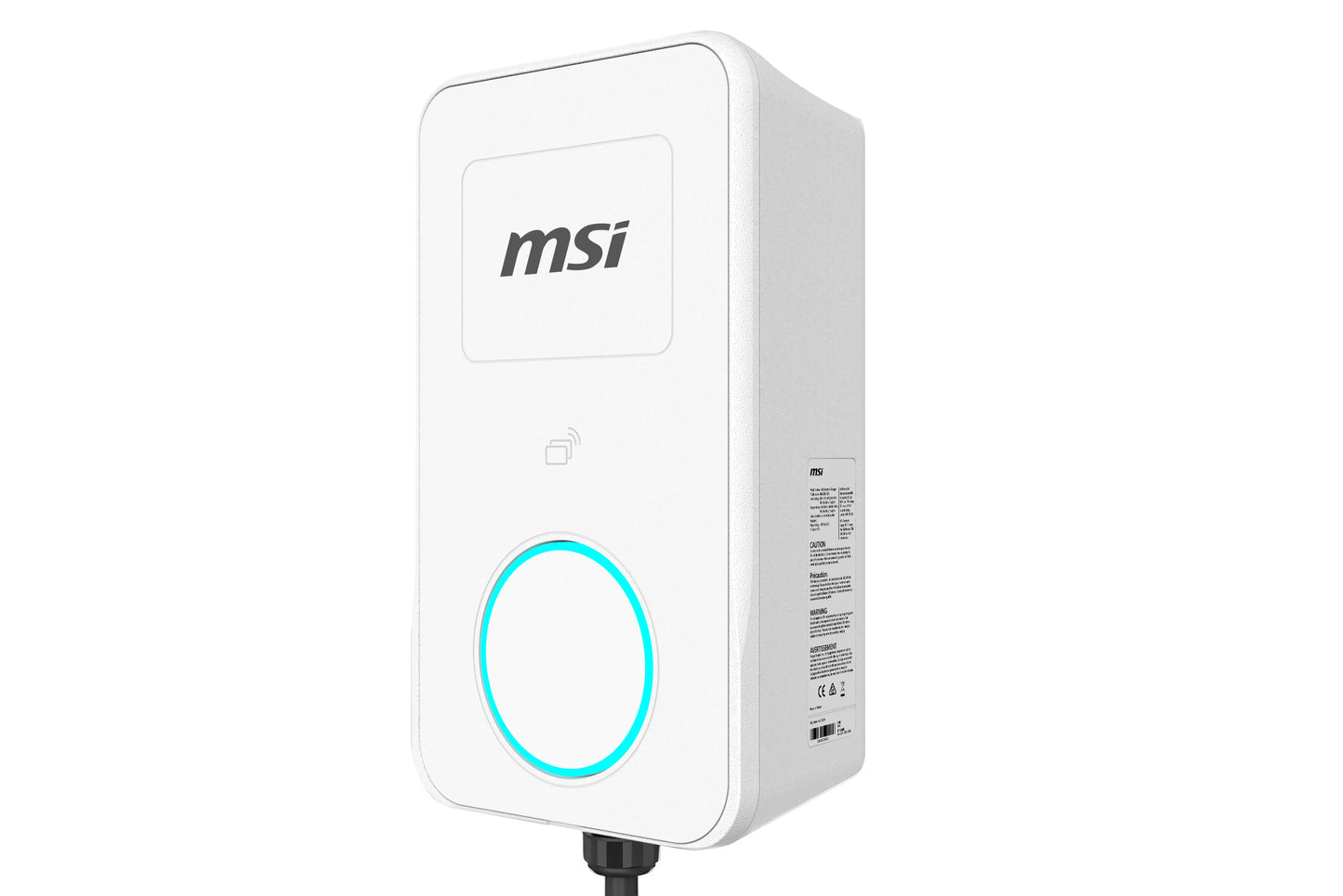 MSI Eco Life Home 22kW (White), 22kW 3-phase 380–415V 32A; 7/11kW 1-phase; OCPP2.0.1; IP65/IK08;... - Image 2