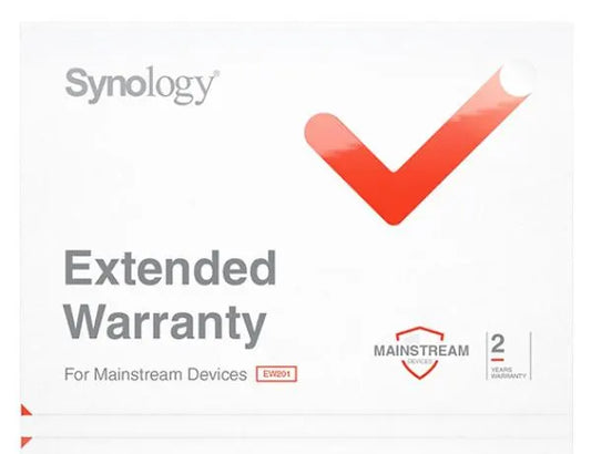 Synology Warranty Extension EW201 2Years (Physical card) - NAS - Accessories