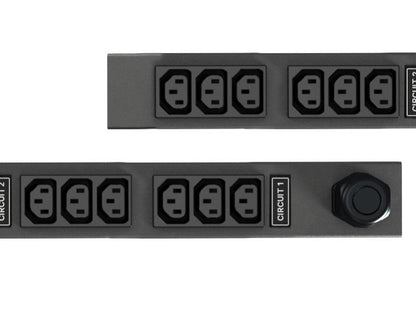 Vertiv Geist F0126851 Basic Vertical PDU, 16A, 230V, 0U, 20x IEC C13, 4x C19 outputs, 3m C20 Inpu... - Image 3