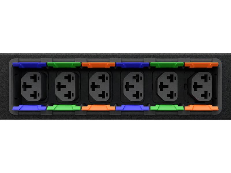 Vertiv Geist F0144849 Basic Horizontal PDU, 16A, 230V, 1U, 12 x Locking Combination C13/C19 outpu...