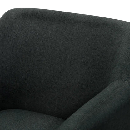 Artiss Armchair Tub Chair Charcoal Aston - Image 3