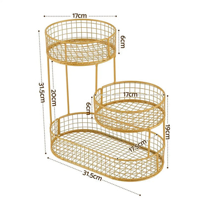 5-Star Chef Fruit Basket Bowl Space Saving Kitchen Food Storage Organiser - Image 2