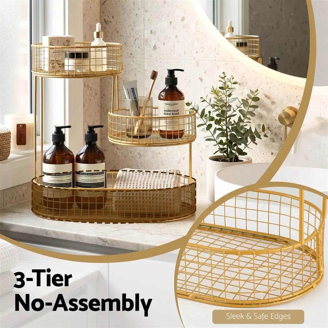 5-Star Chef Fruit Basket Bowl Space Saving Kitchen Food Storage Organiser - Image 5