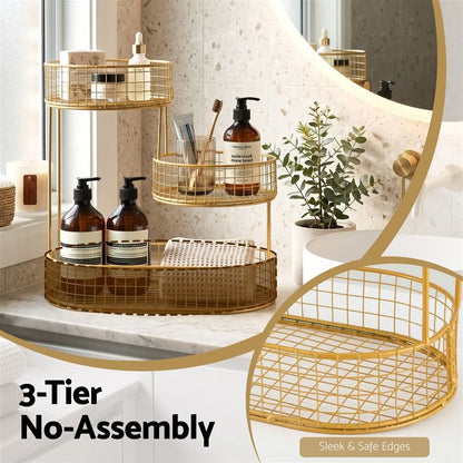 5-Star Chef Fruit Basket Bowl Space Saving Kitchen Food Storage Organiser - Image 5