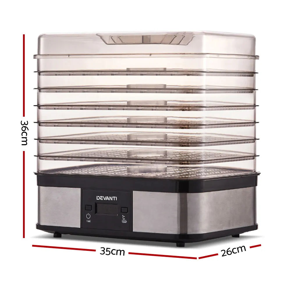 Devanti 7 Trays Food Dehydrator - Image 2