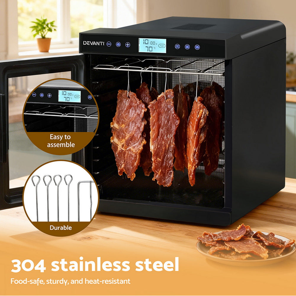 Devanti 304 Stainless Steel Hanging Rack Accessory for Food Dehydrator - Image 5