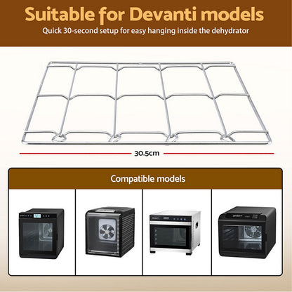 Devanti 304 Stainless Steel Hanging Rack Accessory for Food Dehydrator - Image 6