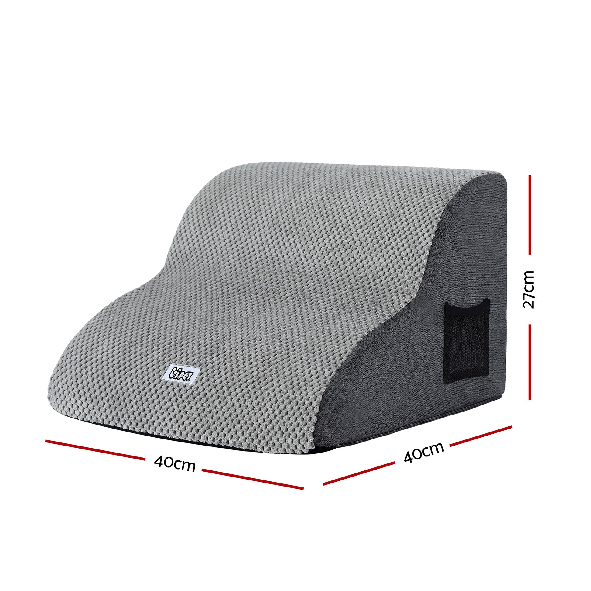 i.Pet Dog Ramp 2 Steps For Small Dogs Bed Sofa Car Foam Non-Slip Pet Cat Stairs - Image 2