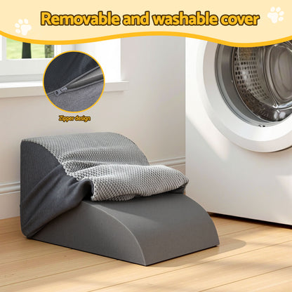 i.Pet Dog Ramp 2 Steps For Small Dogs Bed Sofa Car Foam Non-Slip Pet Cat Stairs - Image 6