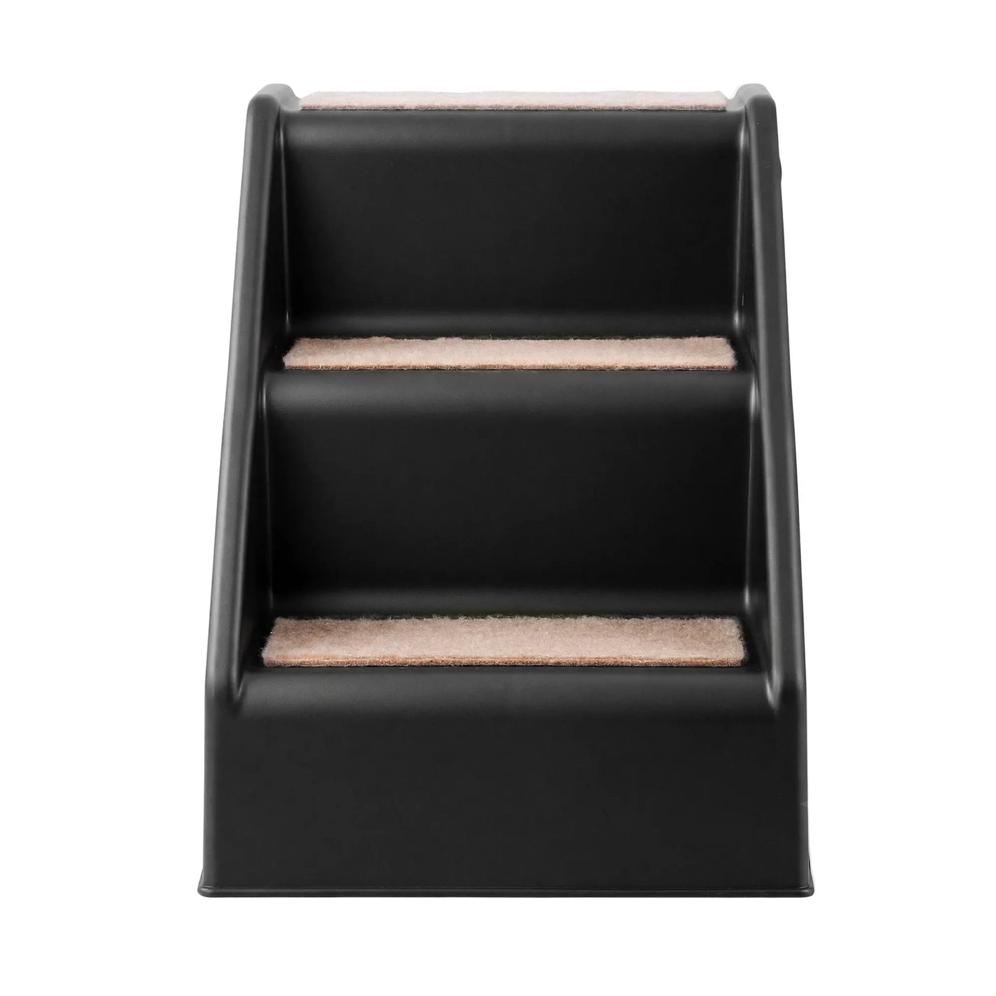 i.Pet Dog Ramp 3 Steps Pet Stairs For Bed Sofa Car Foldable Portable Ladder Black - Image 4