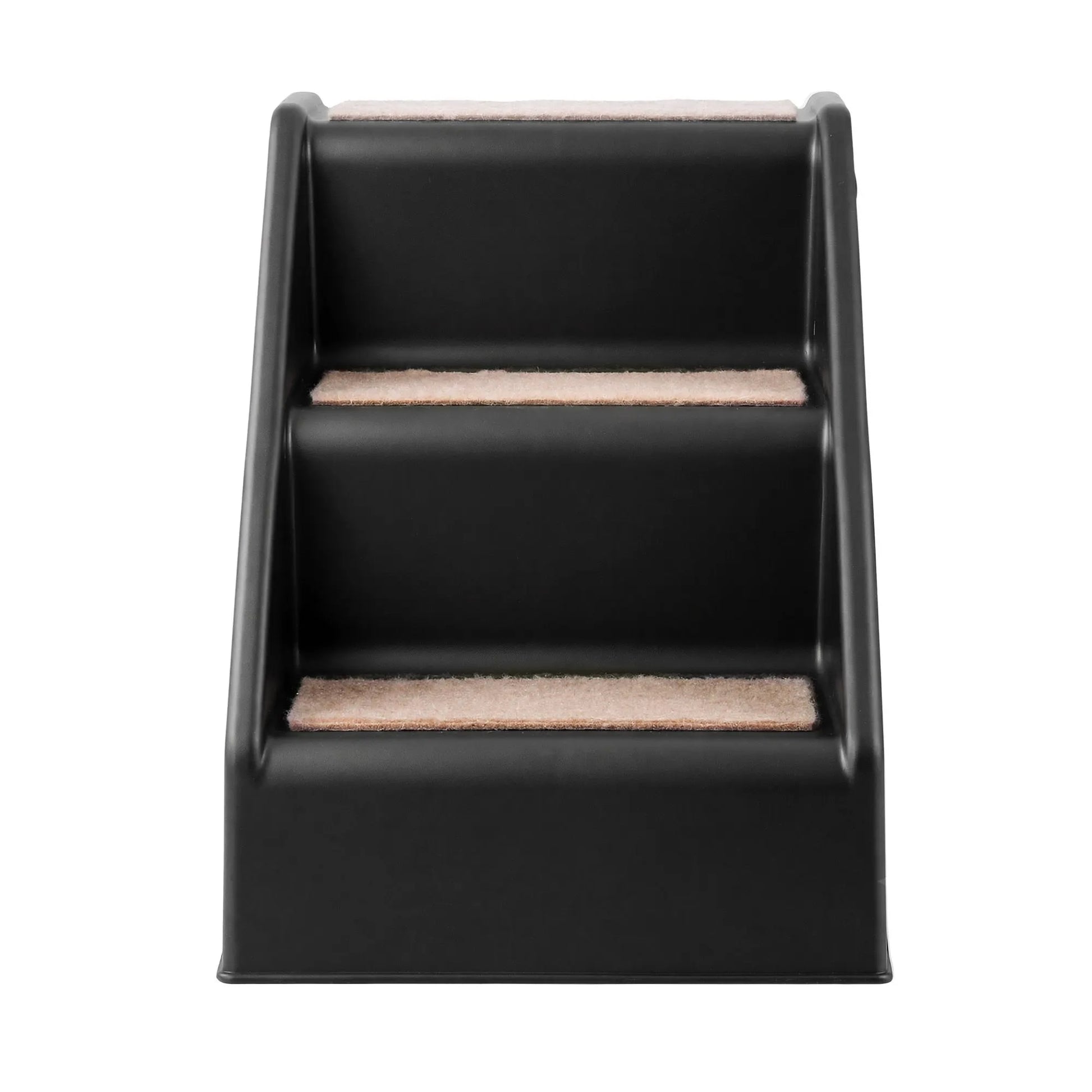 i.Pet Dog Ramp 3 Steps Pet Stairs For Bed Sofa Car Foldable Portable Ladder Black - Image 4