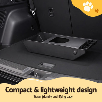 i.Pet Dog Ramp 3 Steps Pet Stairs For Bed Sofa Car Foldable Portable Ladder Black - Image 8