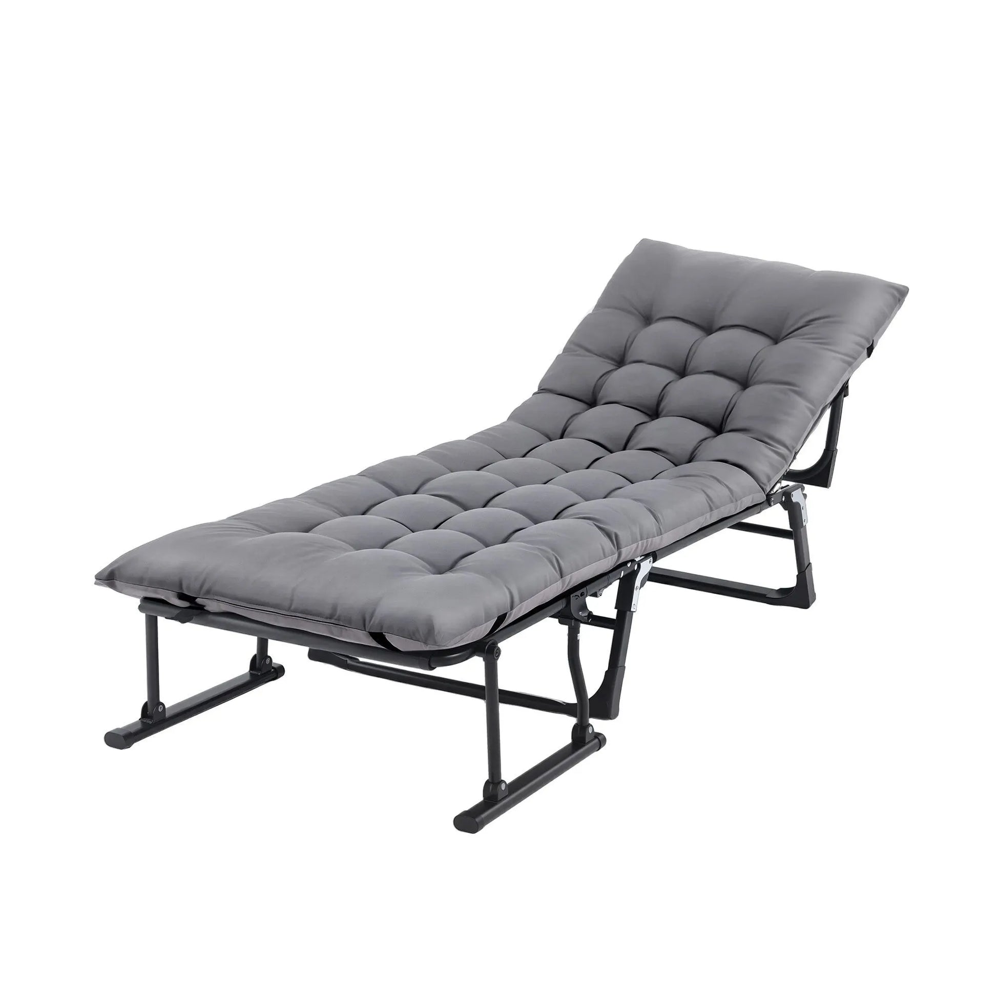 Gardeon 3-in-1 Sun Lounger Folding Camping Chair Adjustable Recliner Patio Furniture for Office Nap, Poolside - Image 9