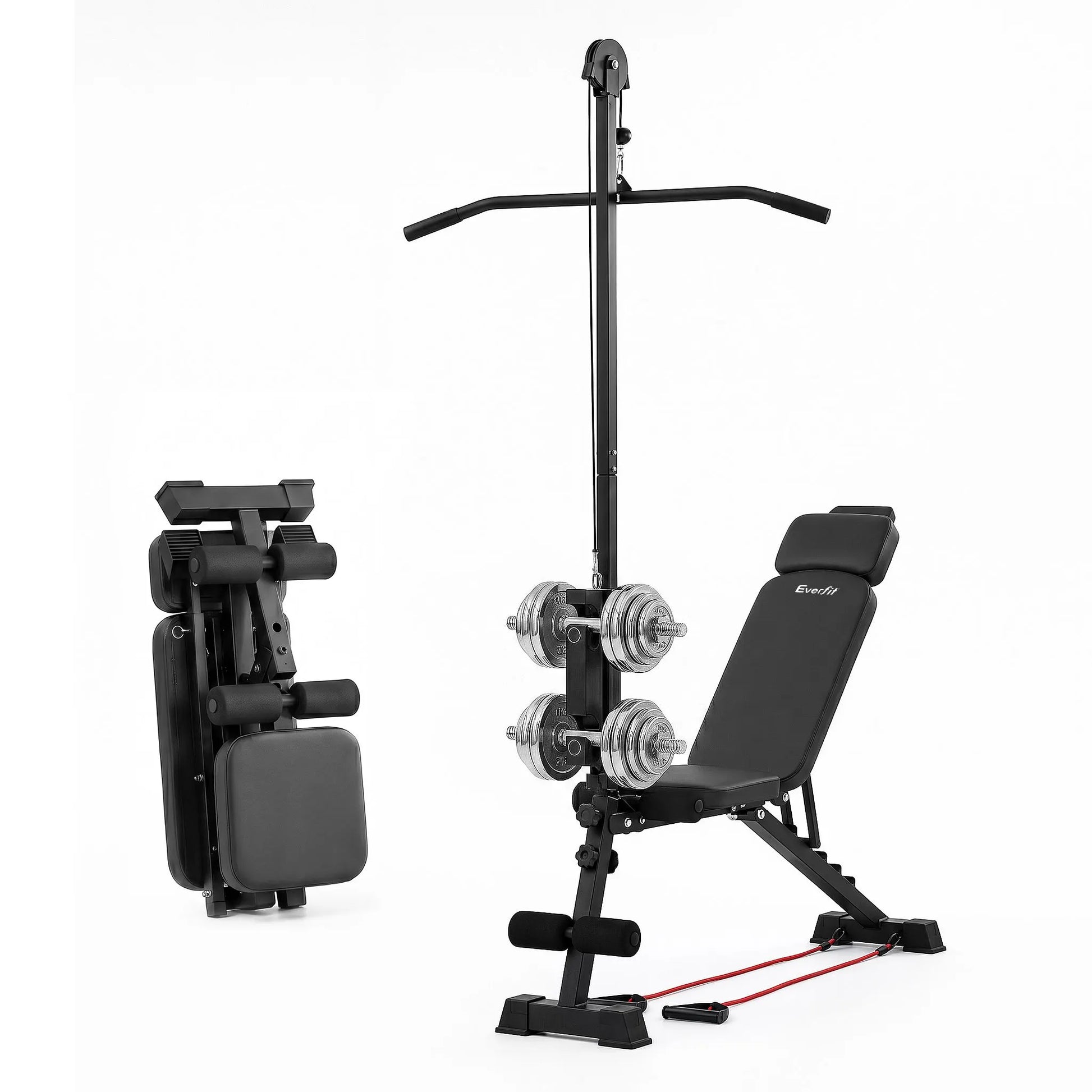 Everfit Adjustable Weight Bench Foldable Multi-Function Weight Bench - Image 9