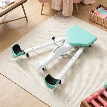 Everfit Leg Stretcher Machine Foldable 180 degree Adjustable Split Machine Green - Image 9