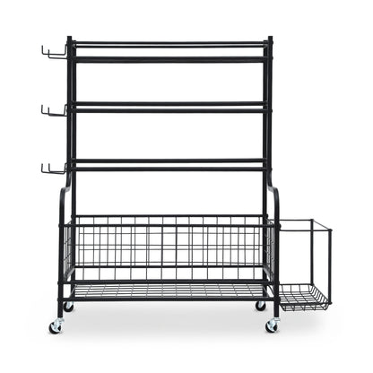 Everfit Dumbbell Rack Weight Rack for Dumbbells Home Gym Storage Black - Image 3