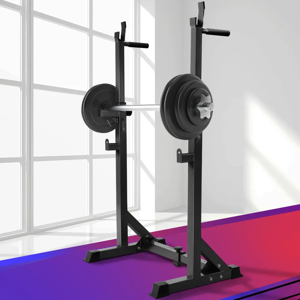 Everfit Weight Bench Adjustable Squat Rack Home Gym Equipment 300kg - Image 8
