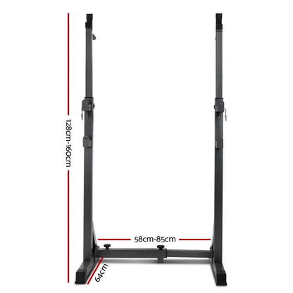 Everfit Weight Bench Adjustable Squat Rack Home Gym Equipment 300kg - Image 2