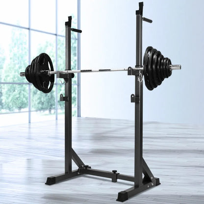 Everfit Weight Bench Adjustable Squat Rack Home Gym Equipment 300kg - Image 7