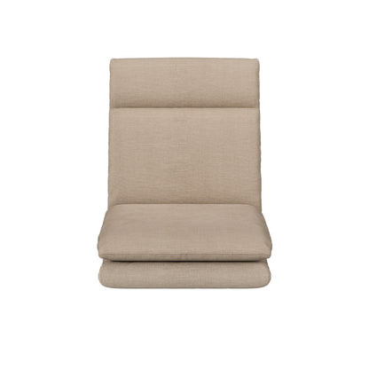 Artiss 4XFloor Chair Sofa Linen Beige - Image 3