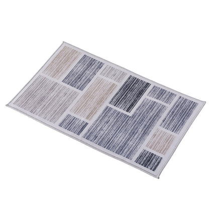 Artiss Floor Rug 50X80cm Doormat Soft Velvet Non-Slip Bath Mat Small Modern - Image 3