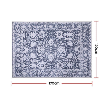 Artiss Floor Rug 120x170cm Soft Velvet Washable Modern Area Rug Floor Carpet Mat - Image 3